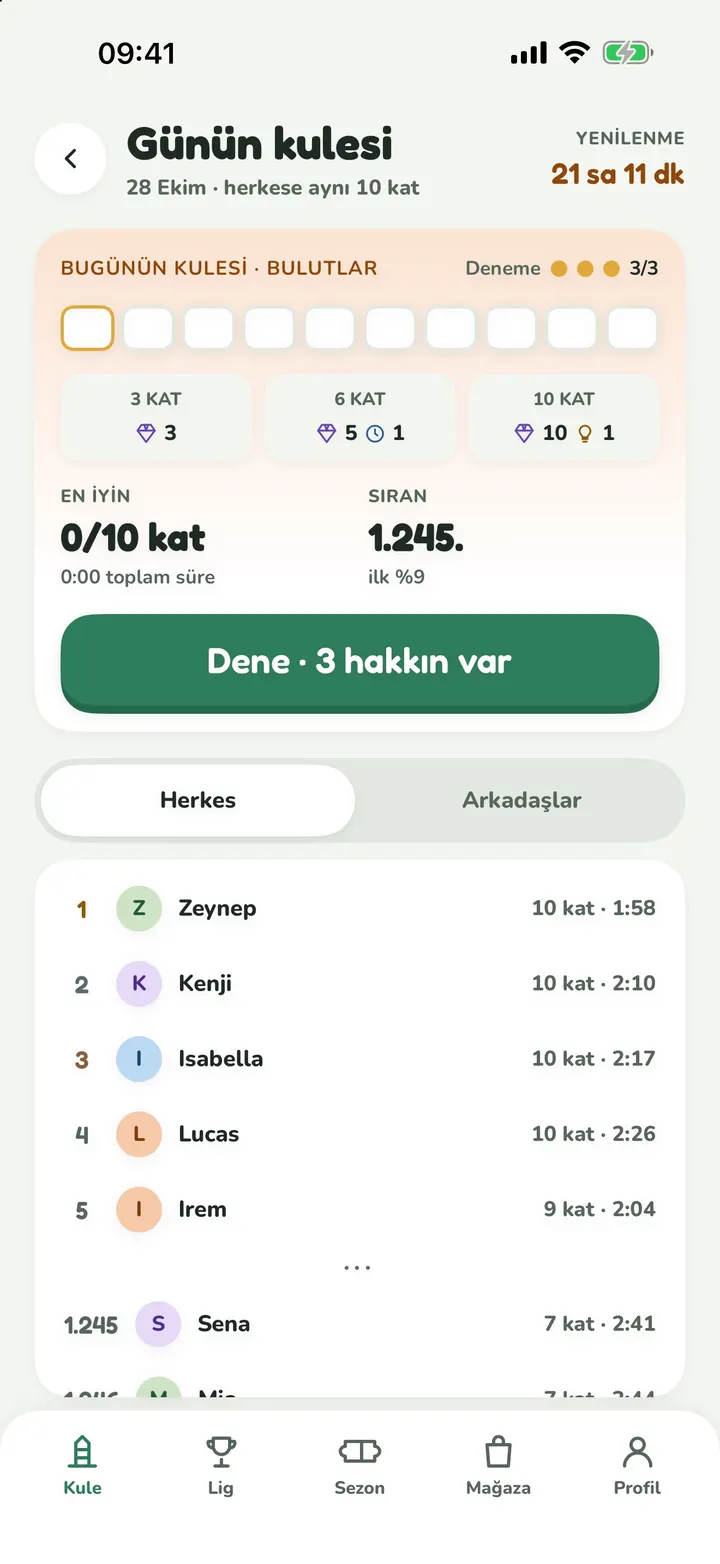 Zirve: Kuleye Tırman · 4